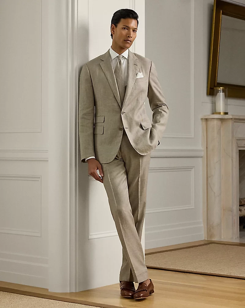 Kent Hand-Tailored Glen Plaid Jacket