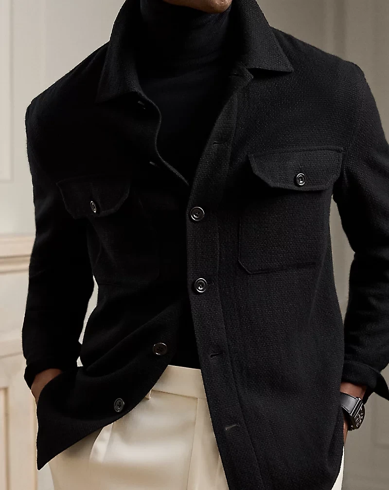 Hand-Tailored Cashmere Jacket