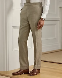 Gregory Hand-Tailored Plaid Suit Trouser