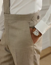 Gregory Hand-Tailored Plaid Suit Trouser
