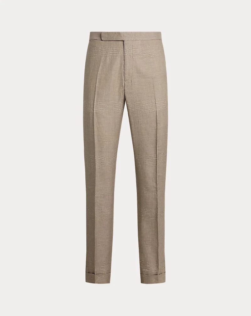 Gregory Hand-Tailored Plaid Suit Trouser