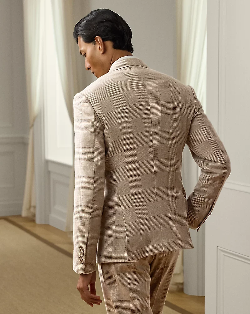 Kent Hand-Tailored Glen Plaid Suit