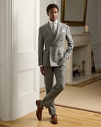 Kent Hand-Tailored Pinstripe Wool Suit