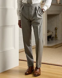 Kent Hand-Tailored Pinstripe Wool Suit