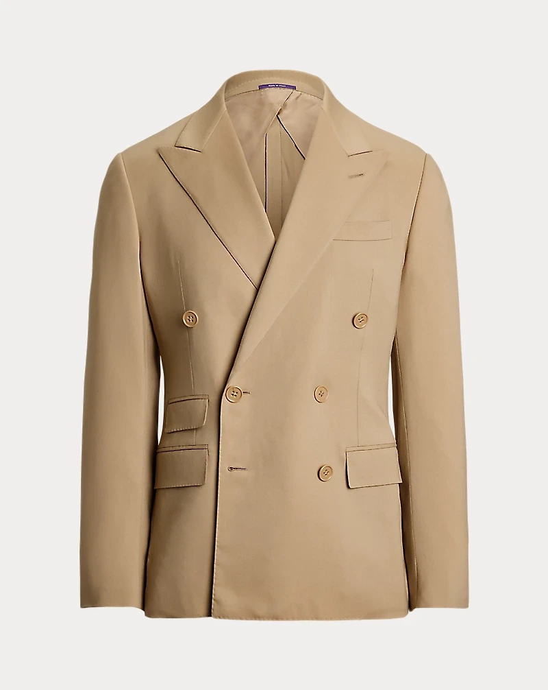 Kent Hand-Tailored Wool Gabardine Jacket