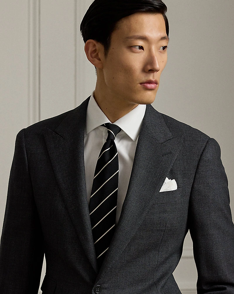 Gregory Hand-Tailored Birdseye Suit