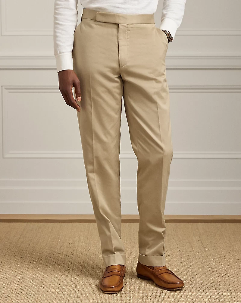 Gregory Hand-Tailored Sateen Trouser