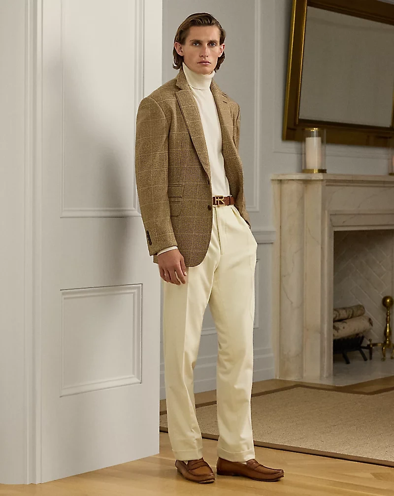 Kent Hand-Tailored Houndstooth Jacket