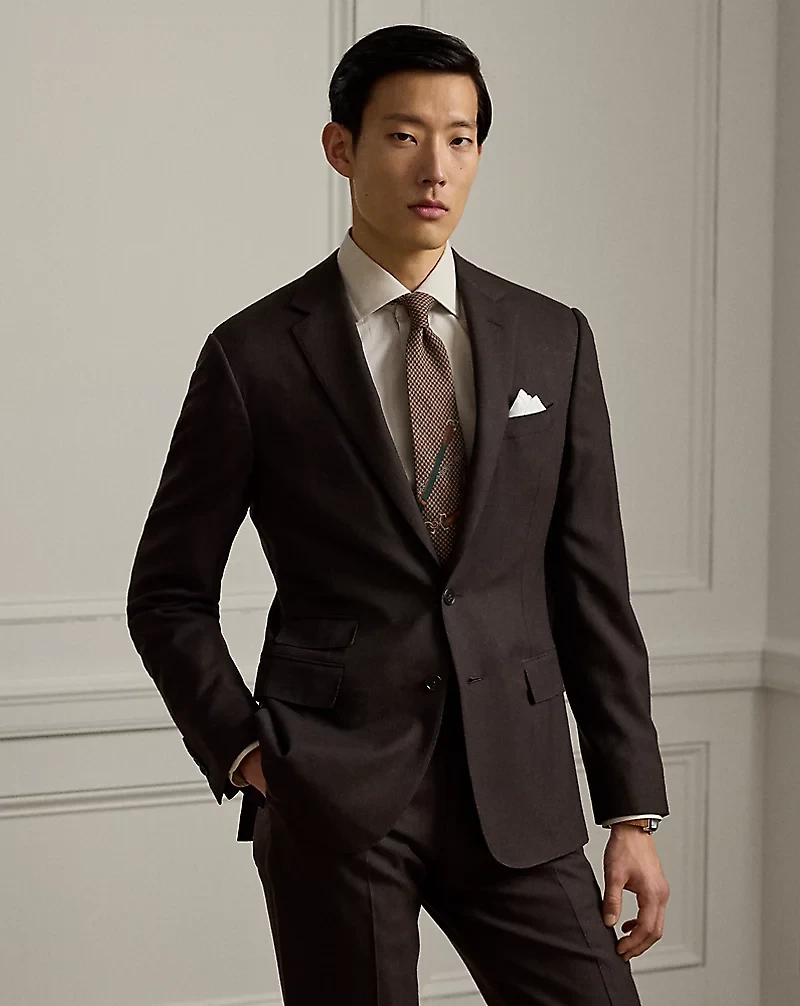 Kent Hand-Tailored Wool-Cashmere Suit