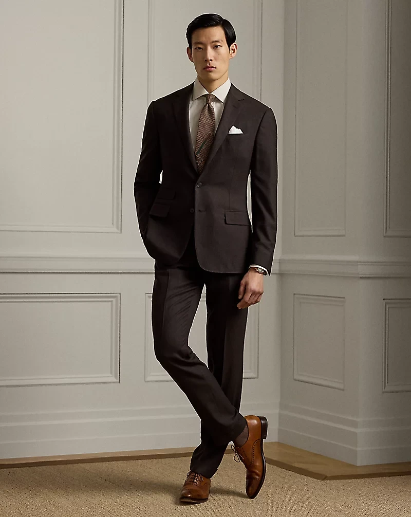 Kent Hand-Tailored Wool-Cashmere Suit
