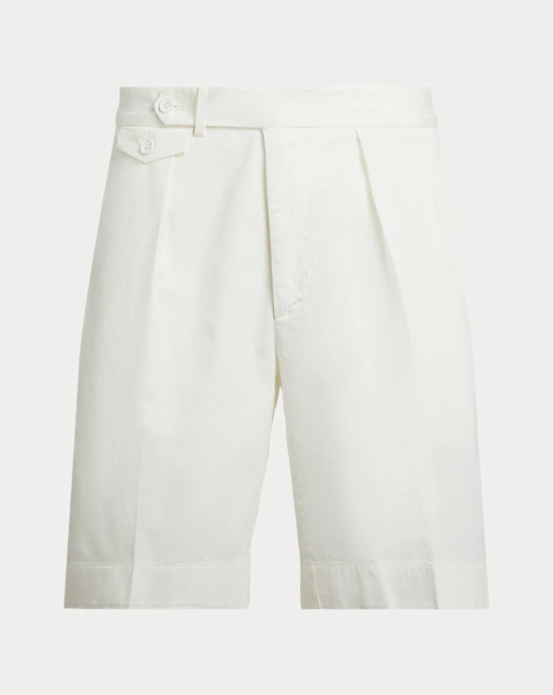 Hand-Tailored Stretch Chino Short