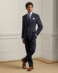 Kent Hand-Tailored Glen Plaid Wool Suit