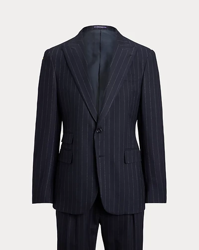 Gregory Hand-Tailored Pinstripe Suit