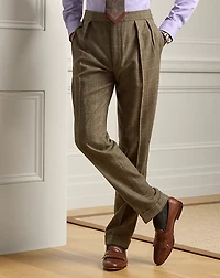 Gregory Handmade Plaid Cashmere Trouser