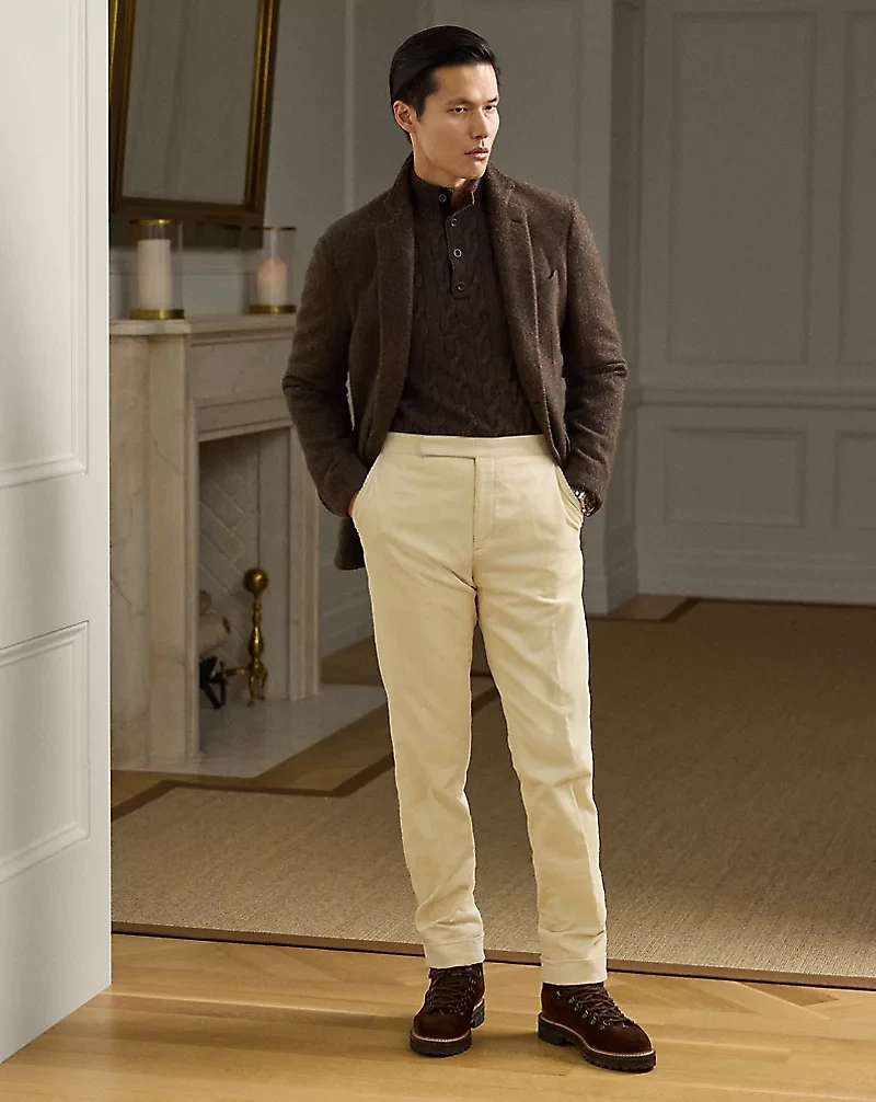 Hadley Hand-Tailored Herringbone Jacket
