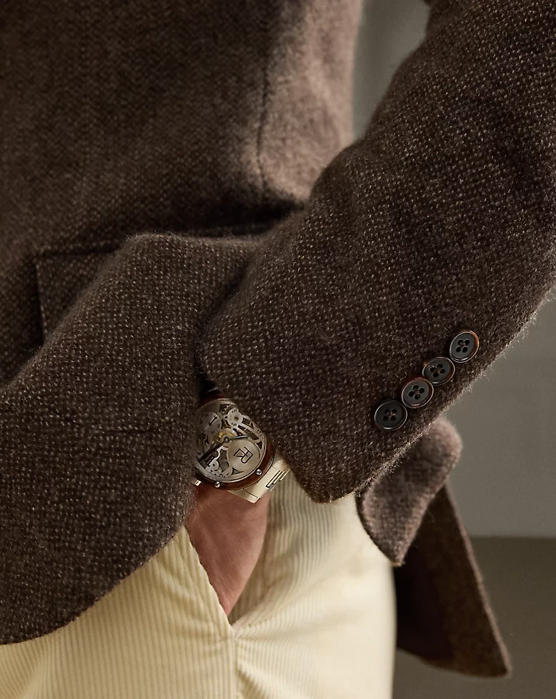 Hadley Hand-Tailored Herringbone Jacket
