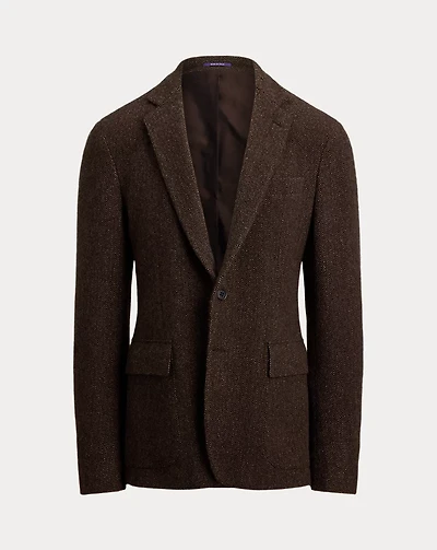 Hadley Hand-Tailored Herringbone Jacket