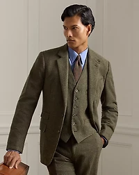 Kent Hand-Tailored Tick-Weave Jacket