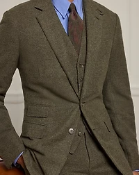 Kent Hand-Tailored Tick-Weave Jacket