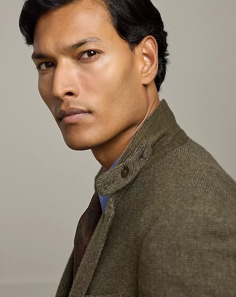 Kent Hand-Tailored Tick-Weave Jacket