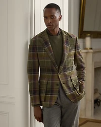 Kent Hand-Tailored Plaid Sport Coat