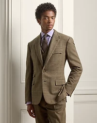 Kent Handmade Plaid Cashmere Jacket