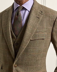 Kent Handmade Plaid Cashmere Jacket