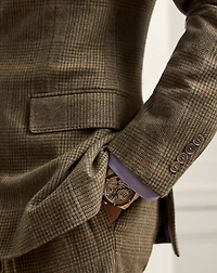 Kent Handmade Plaid Cashmere Jacket
