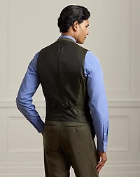 Hand-Tailored Tick-Weave Vest