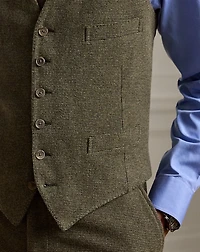 Hand-Tailored Tick-Weave Vest