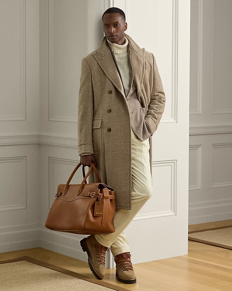 Hand-Tailored Cashmere-Wool Topcoat