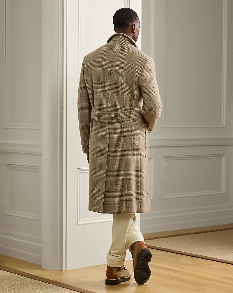 Hand-Tailored Cashmere-Wool Topcoat