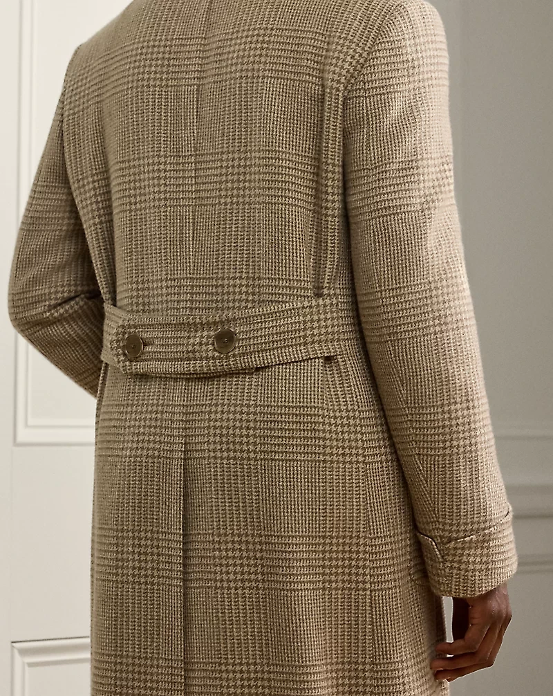 Hand-Tailored Cashmere-Wool Topcoat