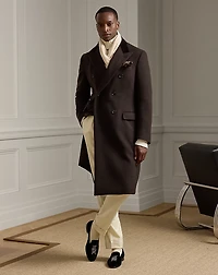 Hand-Tailored Wool-Cashmere Topcoat