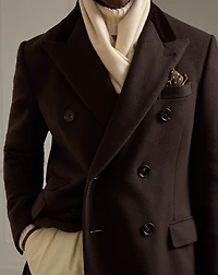 Hand-Tailored Wool-Cashmere Topcoat