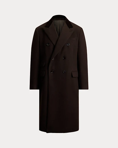 Hand-Tailored Wool-Cashmere Topcoat