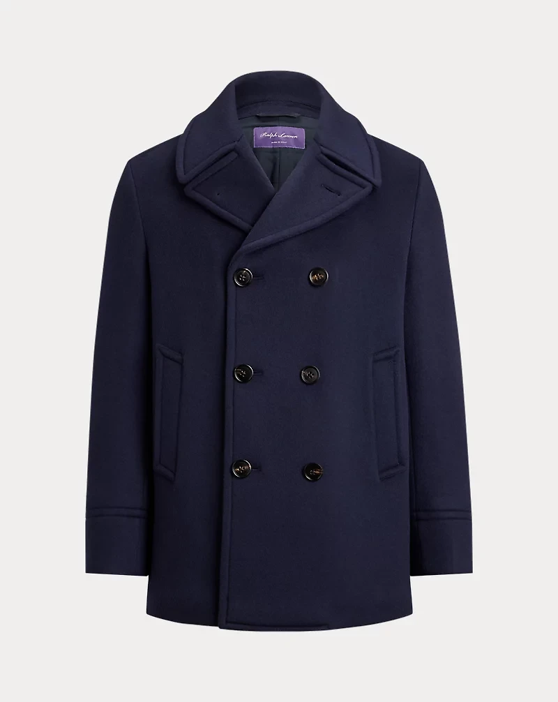 Hand-Tailored Cashmere Peacoat