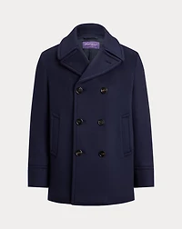 Hand-Tailored Cashmere Peacoat