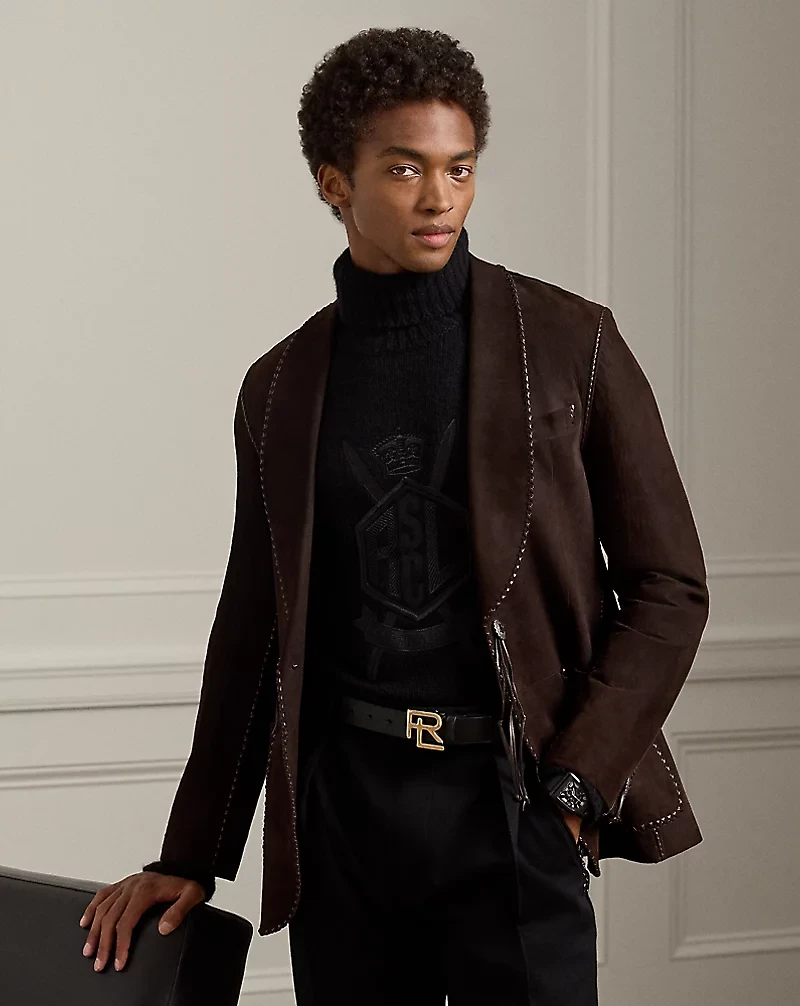 Kent Hand-Tailored Suede Western Jacket