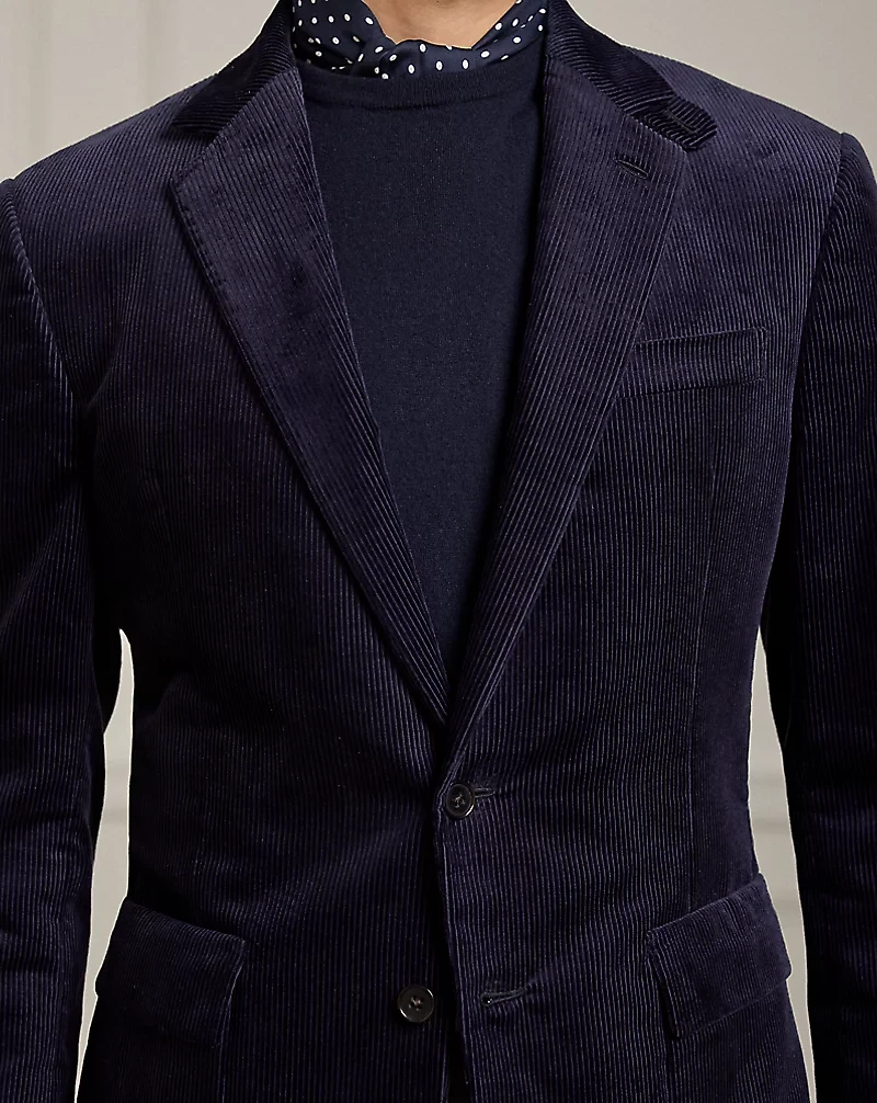 Kent Hand-Tailored Corduroy Suit Jacket