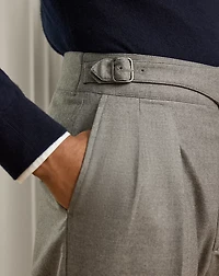 Hand-Tailored Flannel Suit Trouser