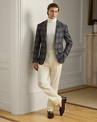 Kent Handmade Plaid Sport Coat