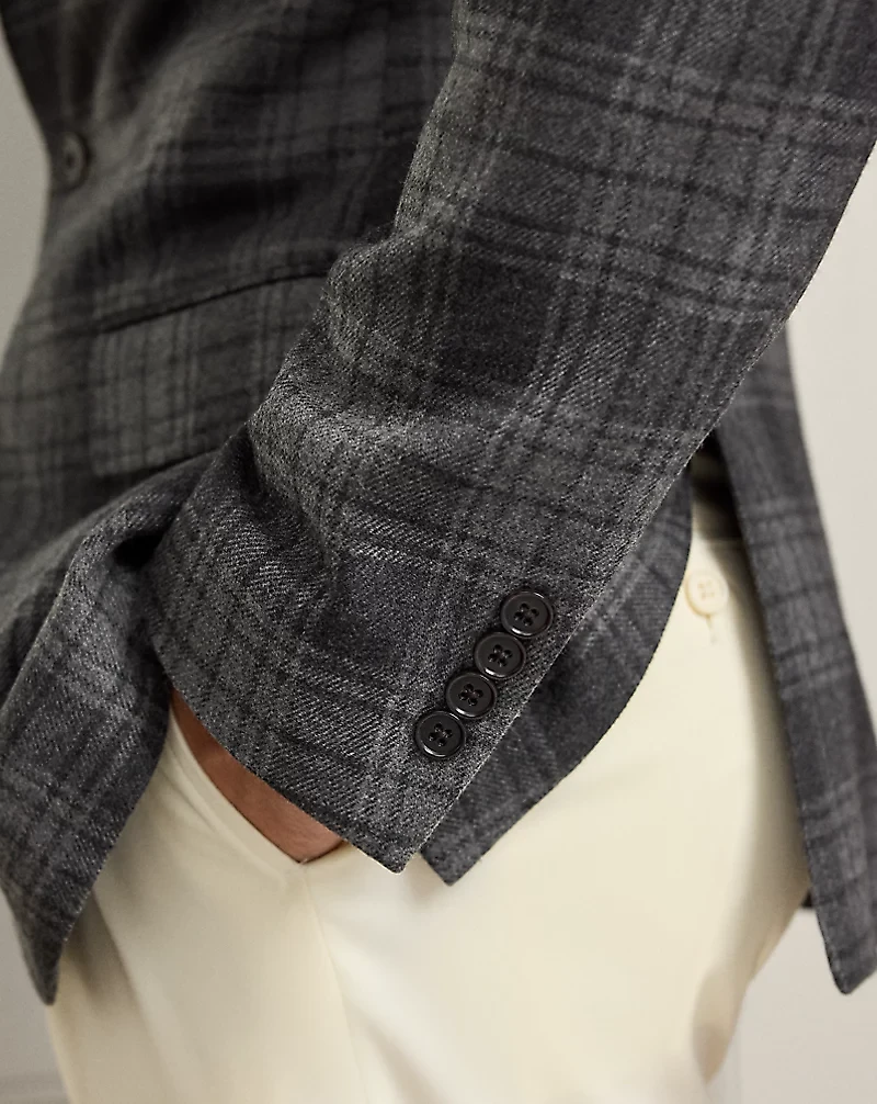 Kent Handmade Plaid Sport Coat