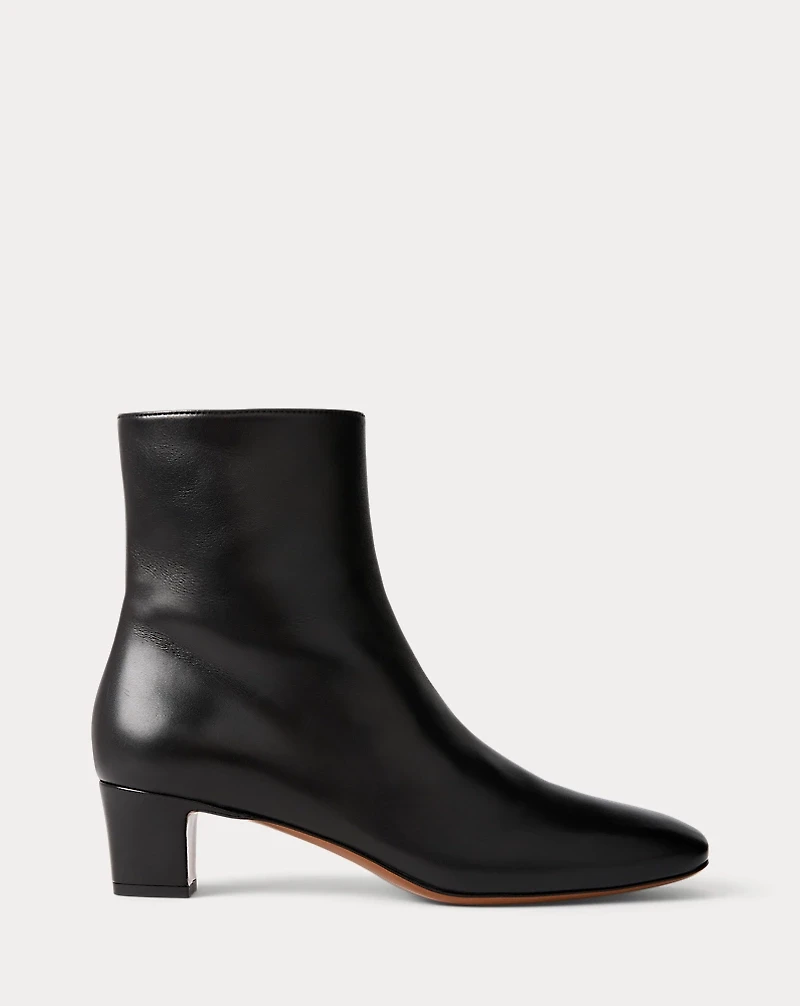 Brylee Burnished Calfskin Bootie