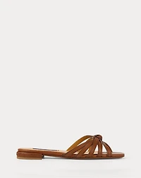 Kieran Burnished Calfskin Sandal