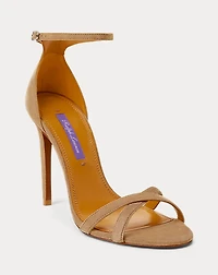 Perrin 100 MM Goat-Suede Sandal