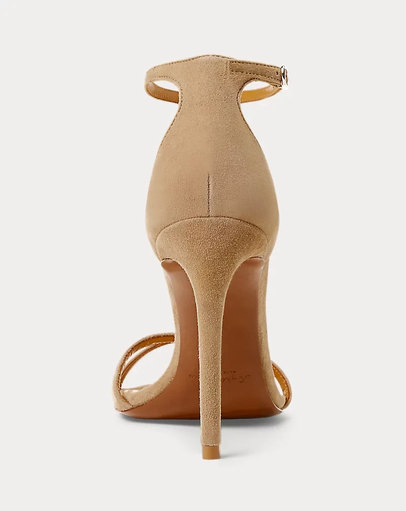 Perrin 100 MM Goat-Suede Sandal