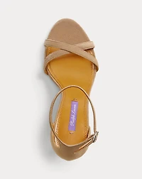 Perrin 100 MM Goat-Suede Sandal