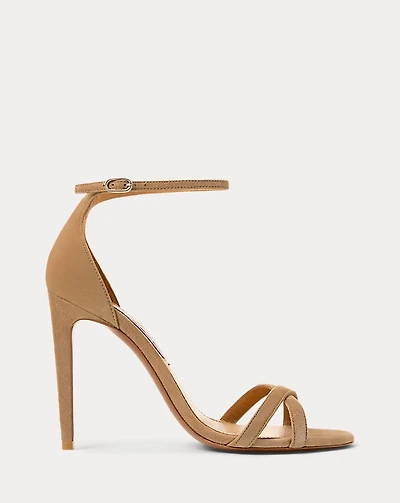 Perrin 100 MM Goat-Suede Sandal
