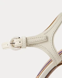 Kieran 125 MM Calfskin Platform Sandal